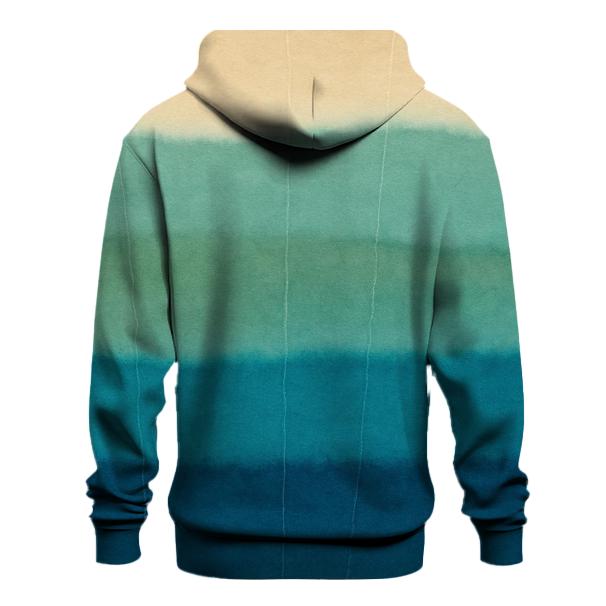 Lagoon Horizon Soft Stripes lightweight hoodies