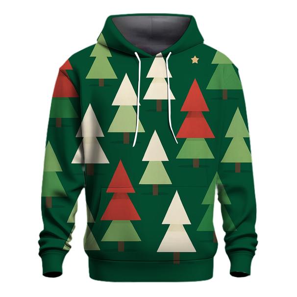 Geometric Christmas Tree Constellation custom hoodies