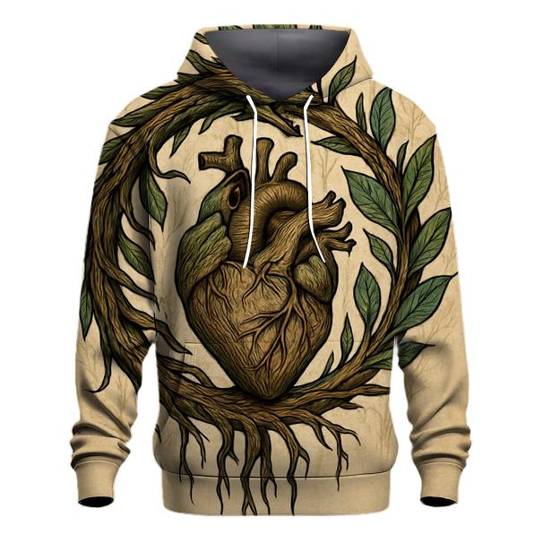 Forest Heart Ouroboros zip-up hoodies
