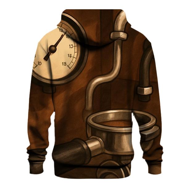 Pressure Gauge Espresso custom hoodies