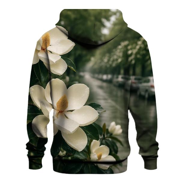 Rain Soaked Magnolias In Southern Boulevard hoodie designs