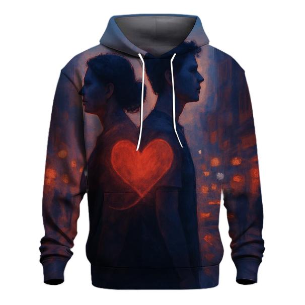The Heartbeat She Lent You To Face The World lightweight hoodies
