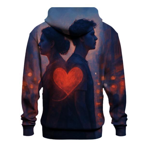 The Heartbeat She Lent You To Face The World lightweight hoodies