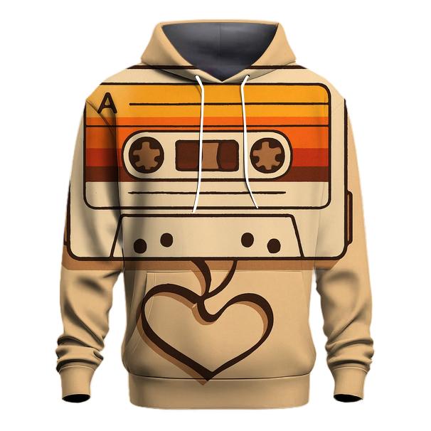 Cassette Tape Mixtape Memories graphic hoodies