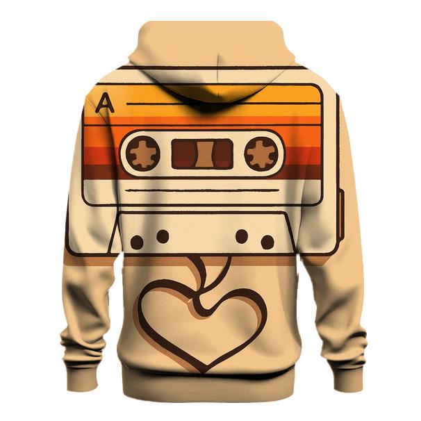 Cassette Tape Mixtape Memories graphic hoodies