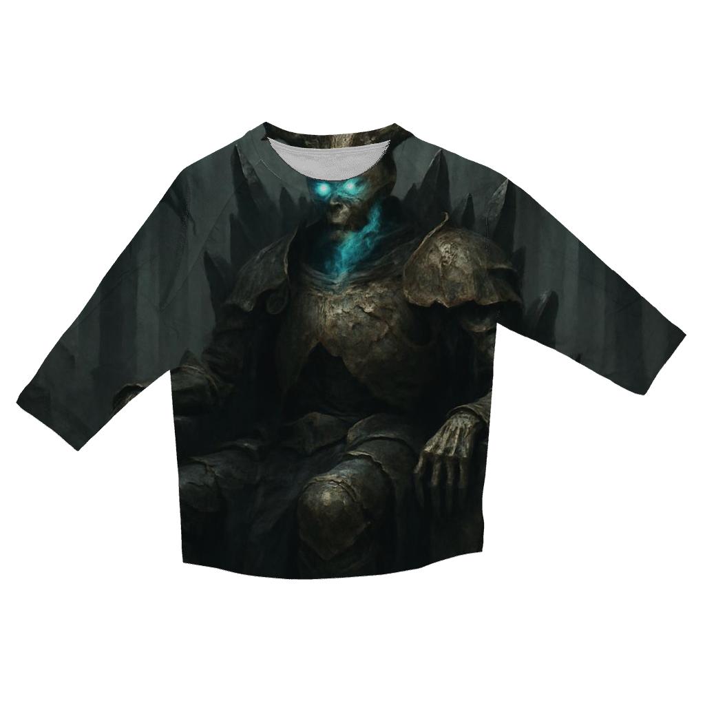 Throne Of The Hollow Moon King designer 3/4 sleeve blouses
