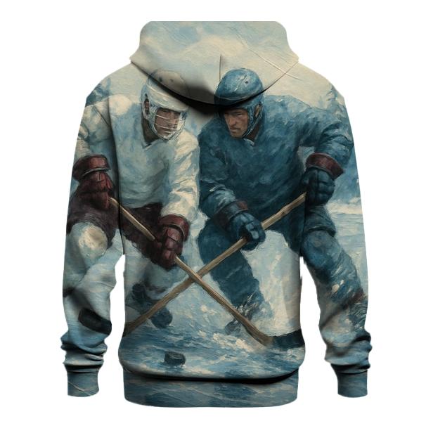 Winter Ice Hockey Clash designer hoodies