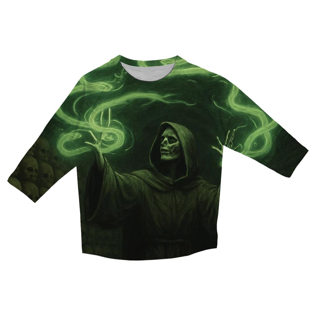 Serpent Choir Of The Catacombs casual three quarter sleeve shirts