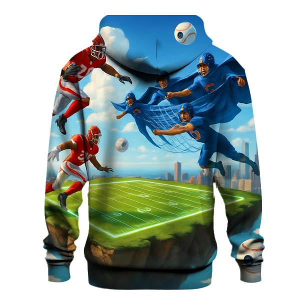 Skyborne Bowl Braves Versus Cubs Airborne Clash zip-up hoodies