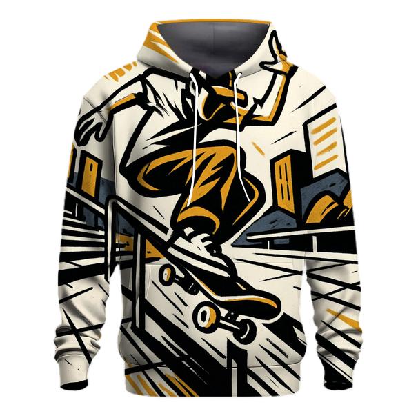 Street Skateboarding Lines hoodie styles