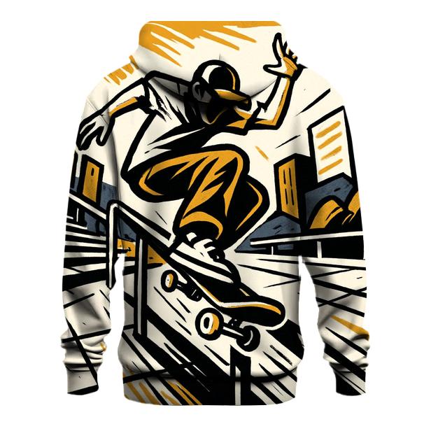 Street Skateboarding Lines hoodie styles