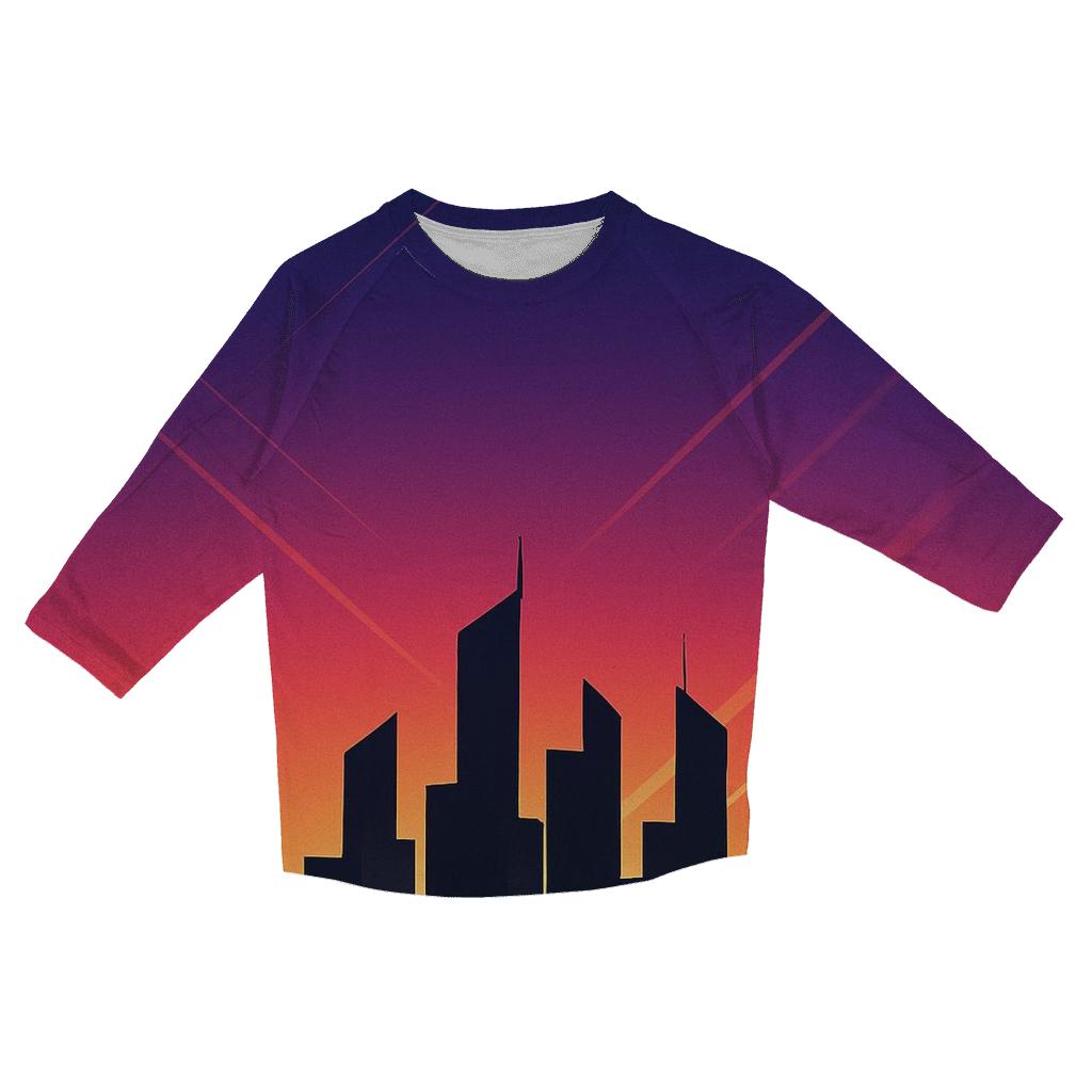 Skyline Ember Veil casual three quarter sleeve shirts