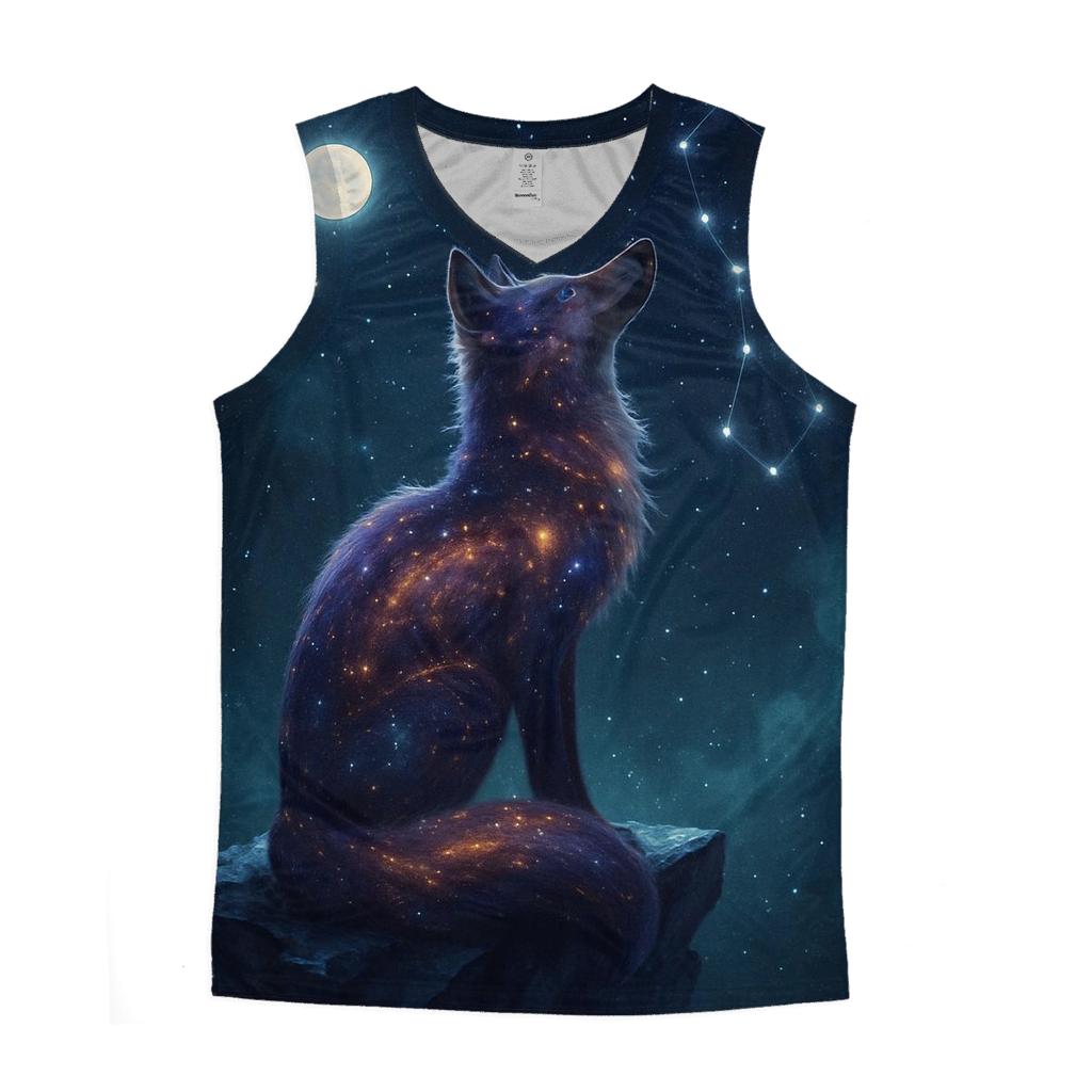 Stargazer Fox Beyond Orion personalized athletic tanks