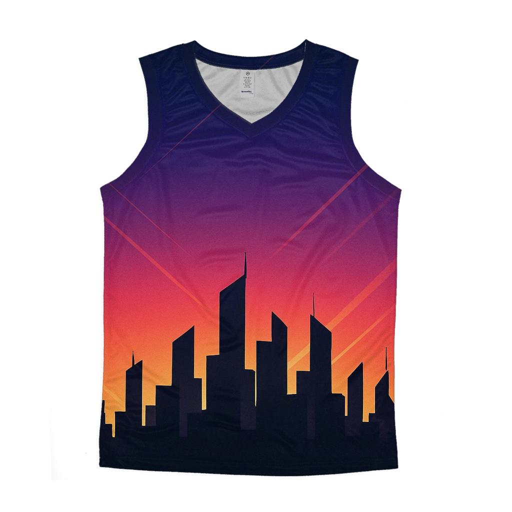 Skyline Ember Veil sports performance tank tops