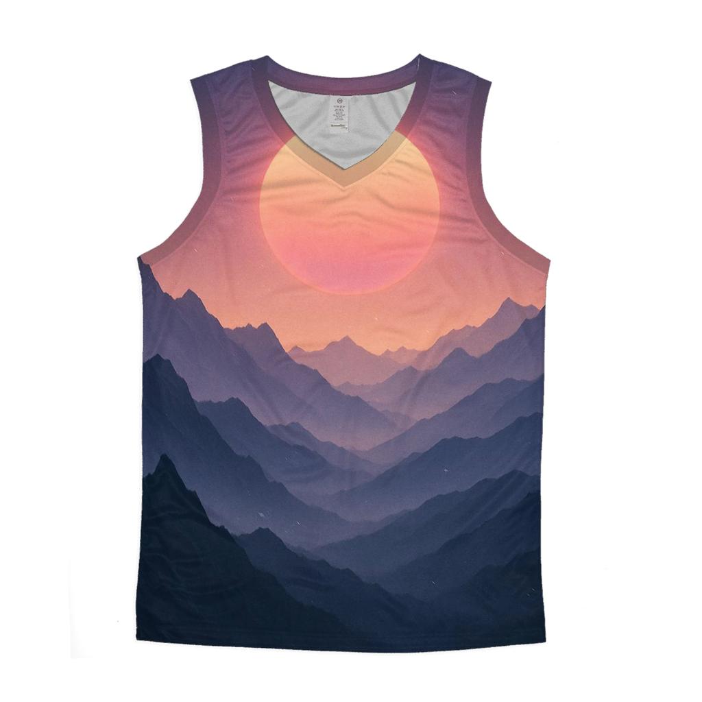 Mountain Halo Drift cotton sleeveless tops
