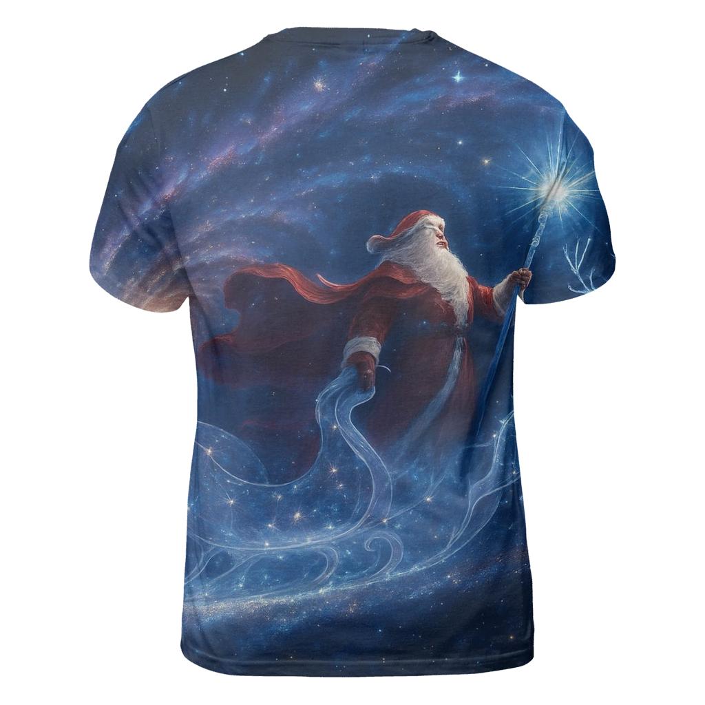Starlight Astral Sleigh Santa custom all-over print shirts
