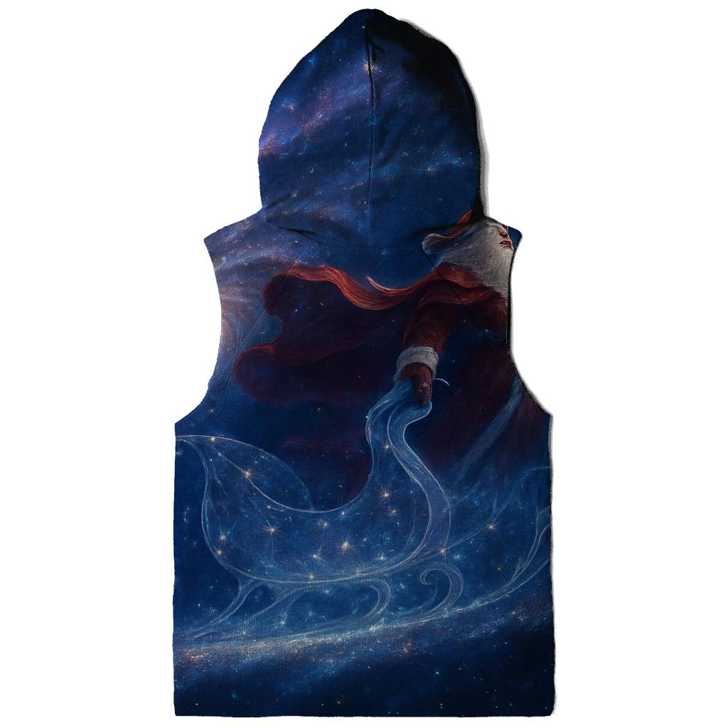 Starlight Astral Sleigh Santa lightweight hoodies