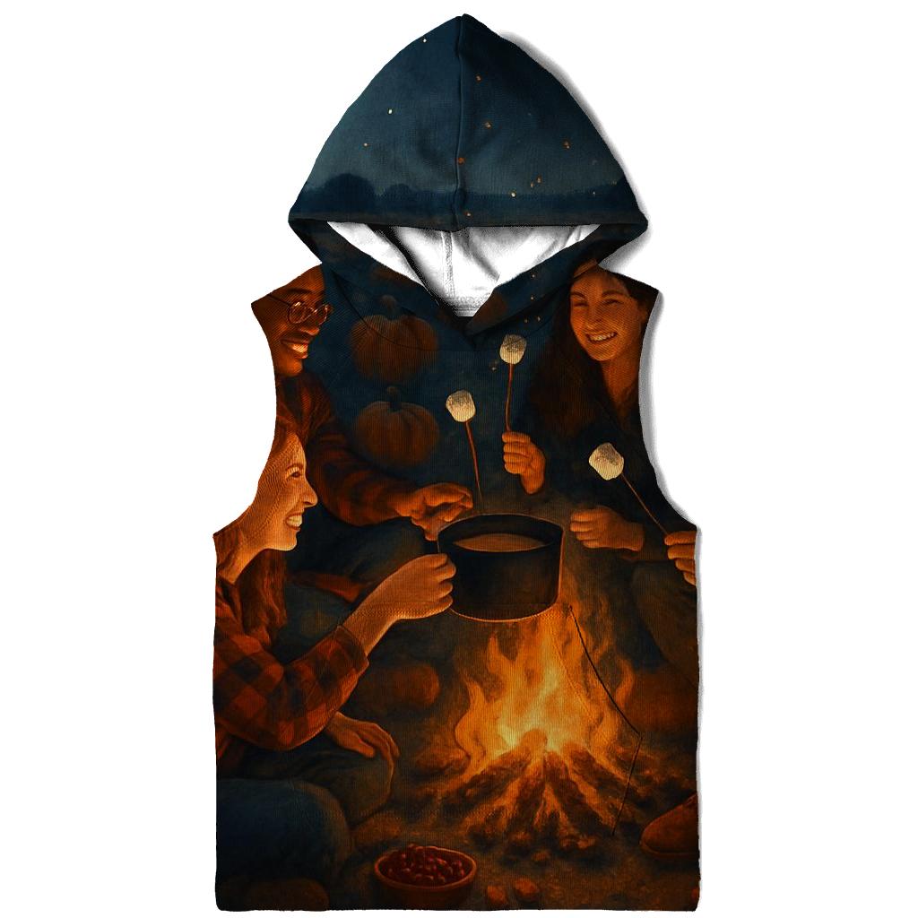 Pumpkin Patch Campfire Gratitude embroidered hoodies