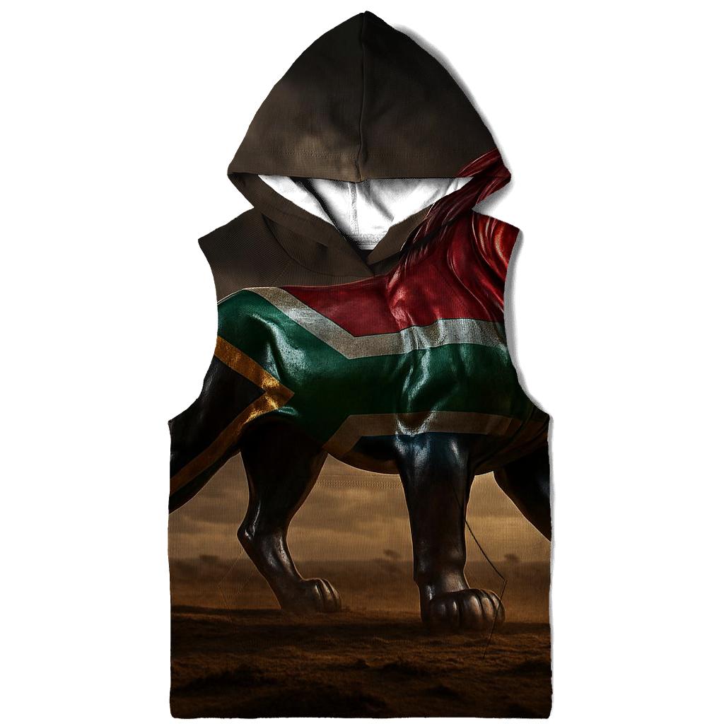 SouthAfricaSavannaLionSilhouette graphic hoodies