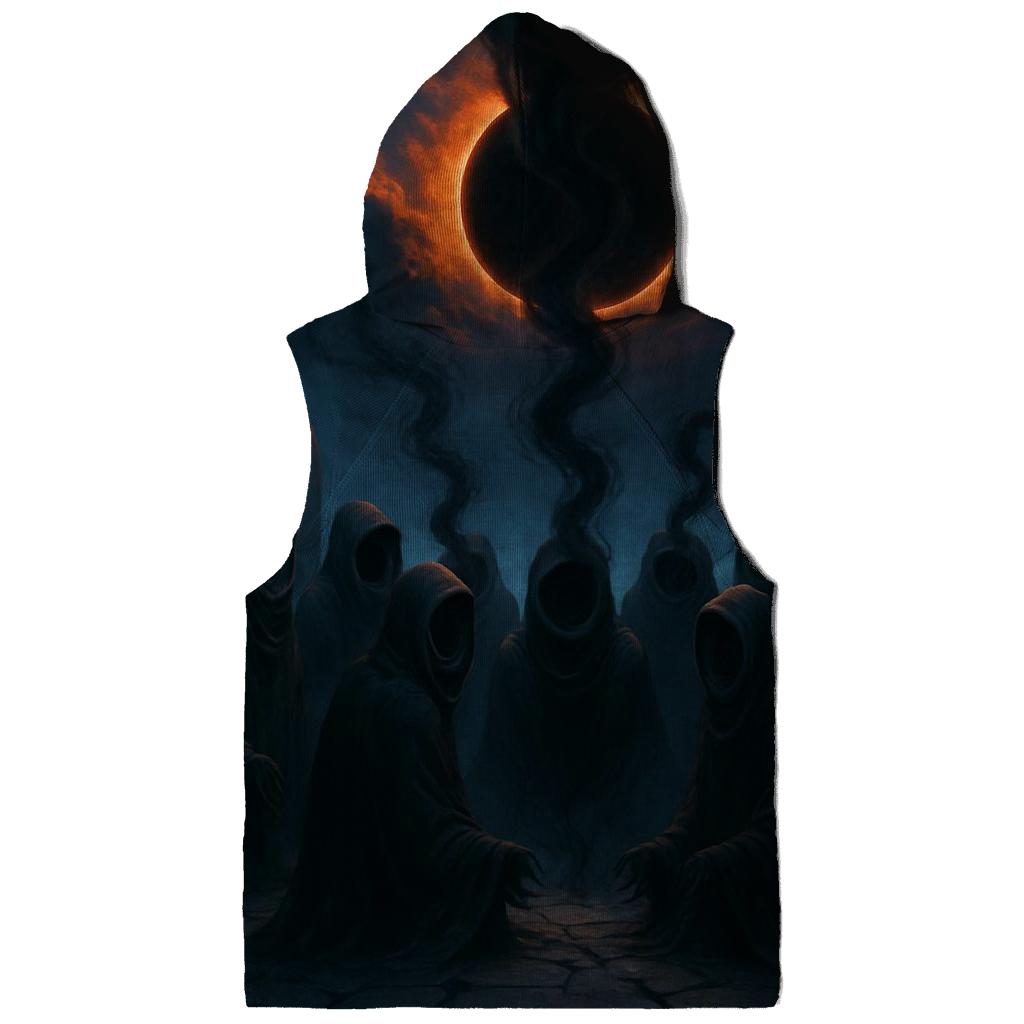 Choir Of The Faceless Eclipse zip-up hoodies