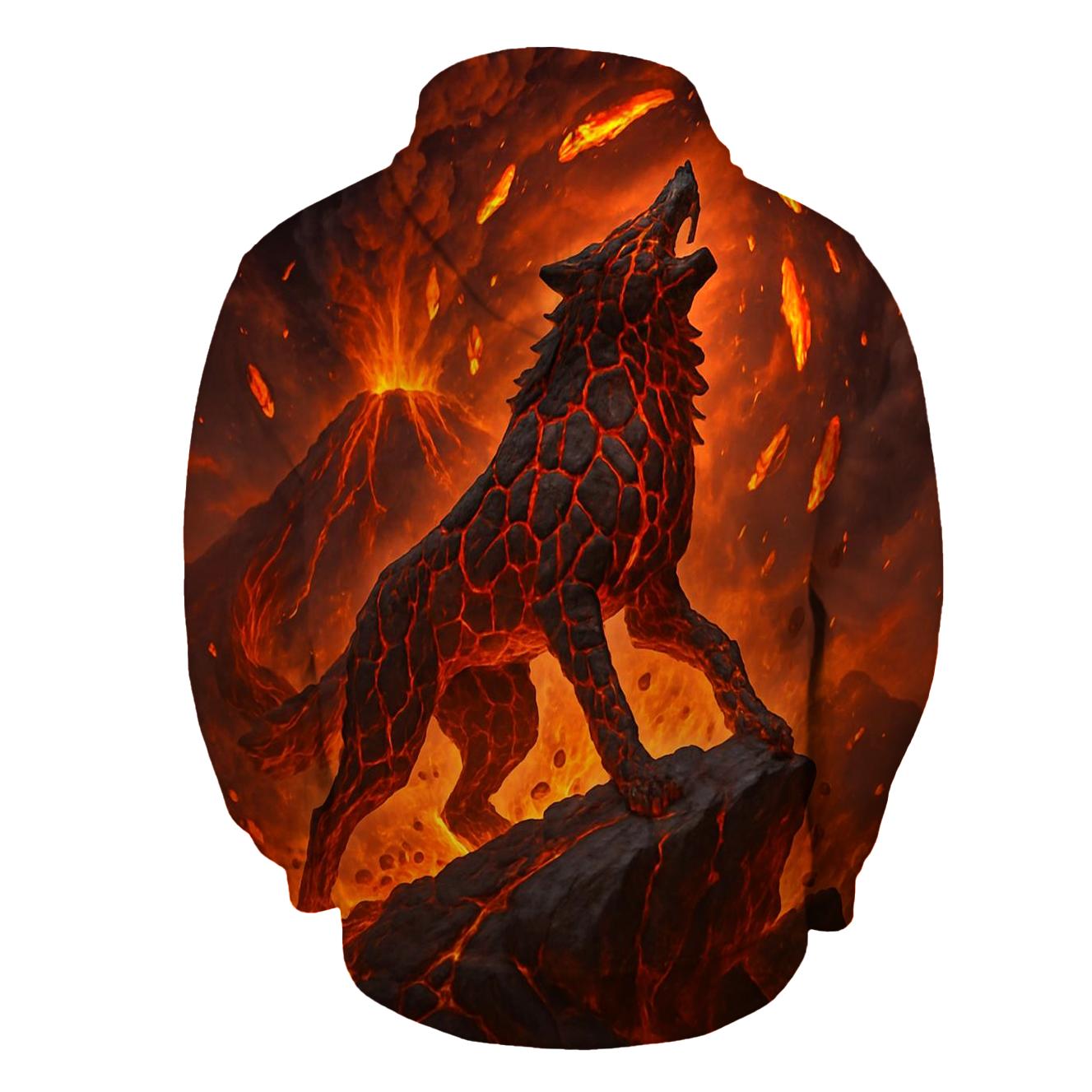 Volcanic Howl Reborn hoodies fashion