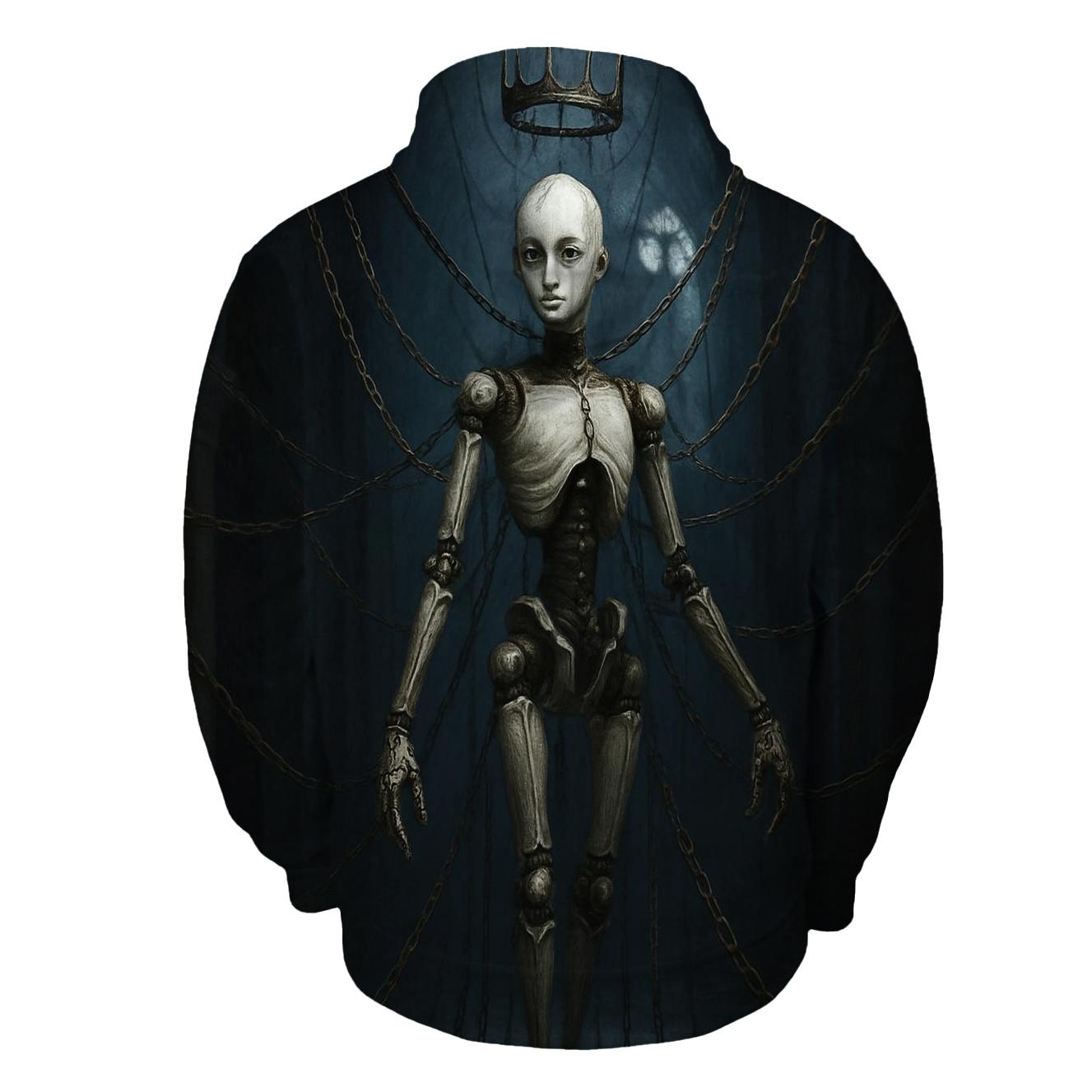 Crowned Marionette Of Rusted Chains hoodie designs