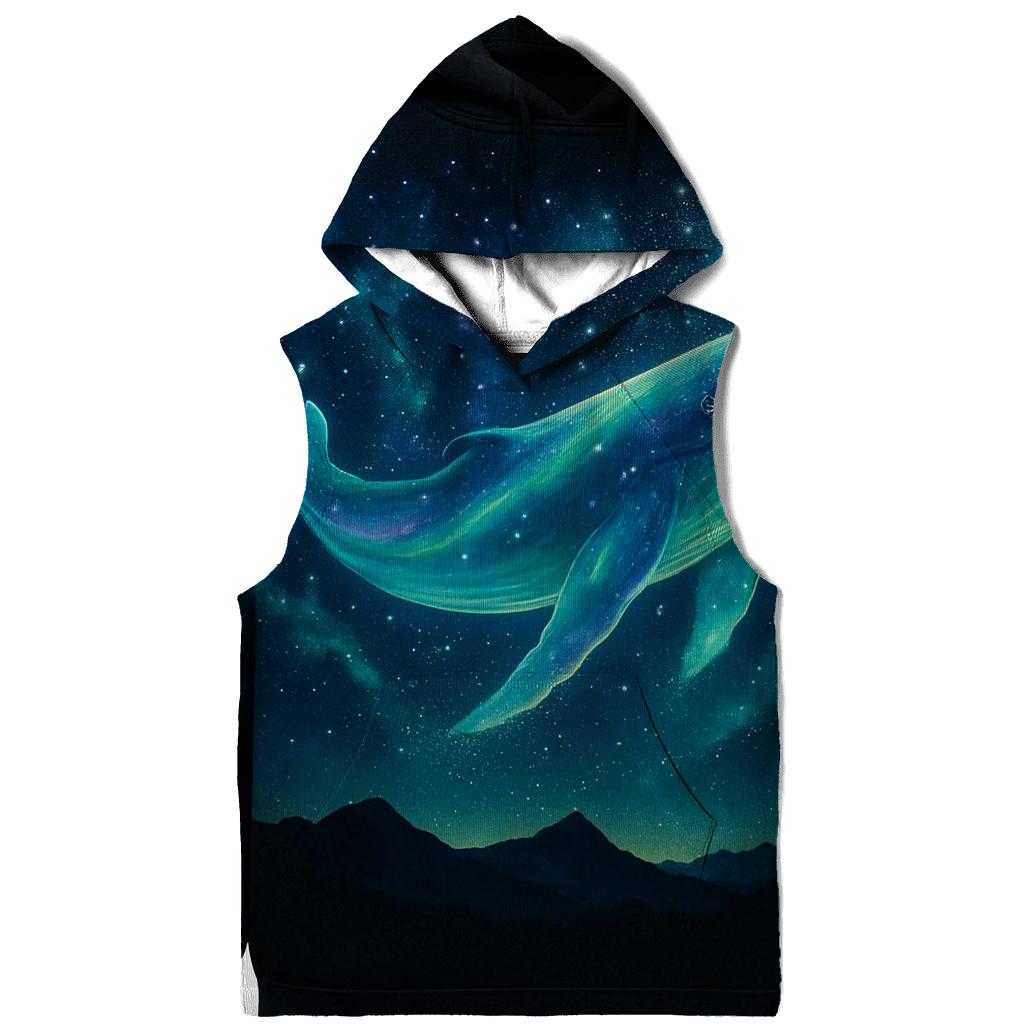 Aurora Whale Of The Void lightweight hoodies