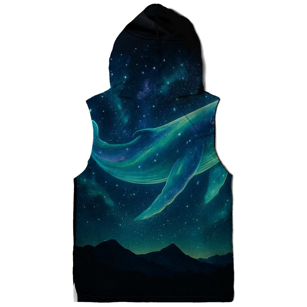 Aurora Whale Of The Void lightweight hoodies