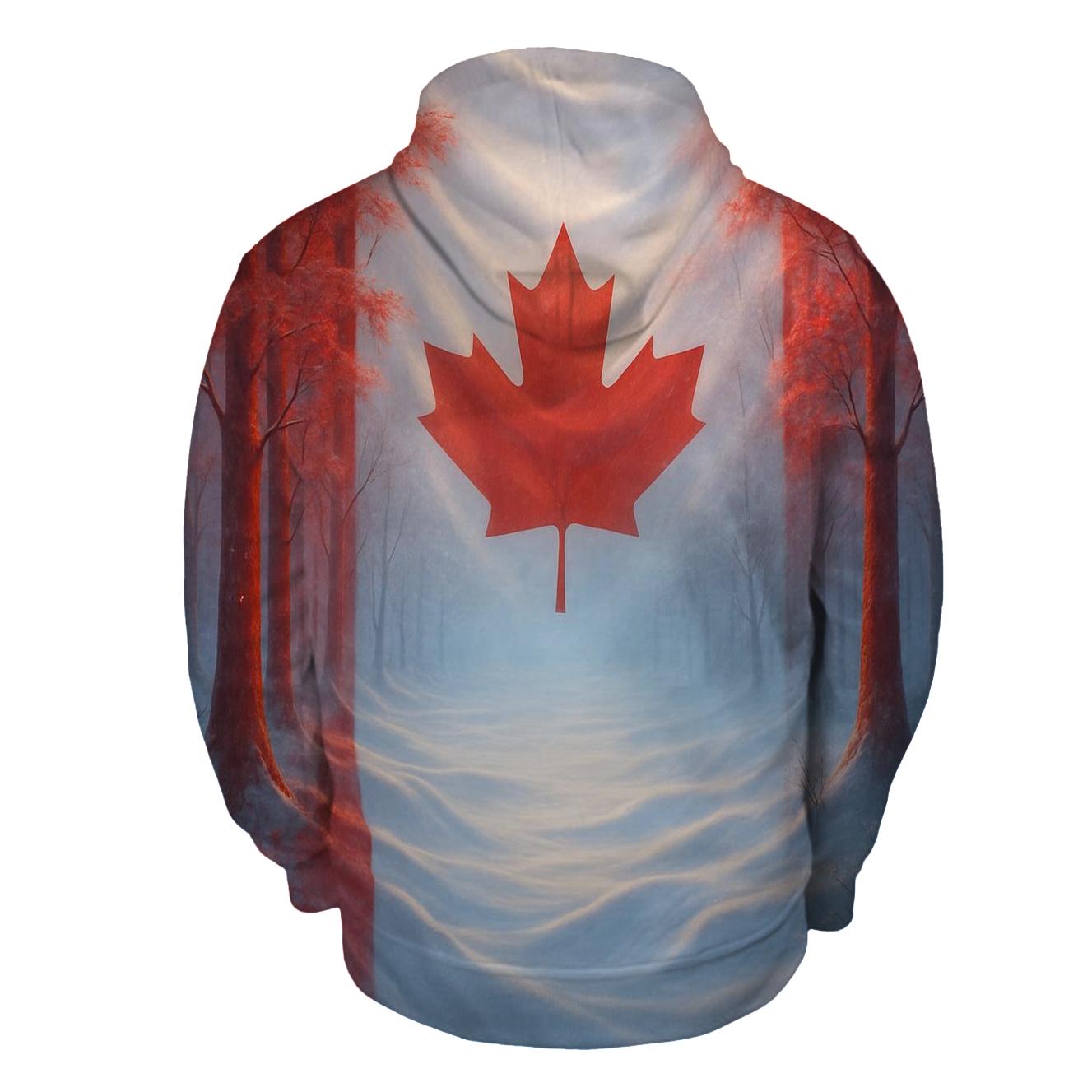CanadaMapleForestMerge hoodie designs