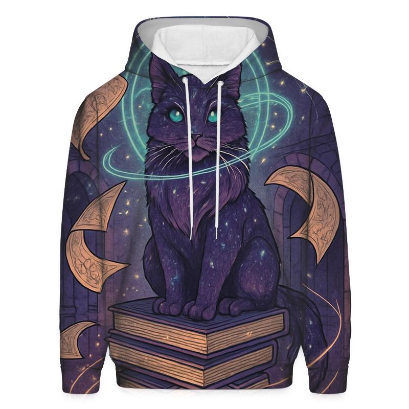 Astral Library Scholar Cat hoodie trends