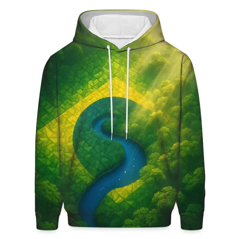 BrazilRainforestCanopyGlow premium hoodies