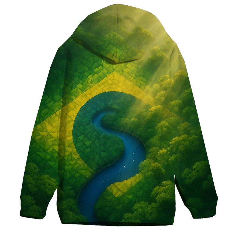 BrazilRainforestCanopyGlow premium hoodies