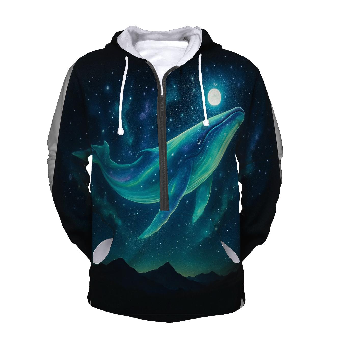 Aurora Whale Of The Void designer hoodies