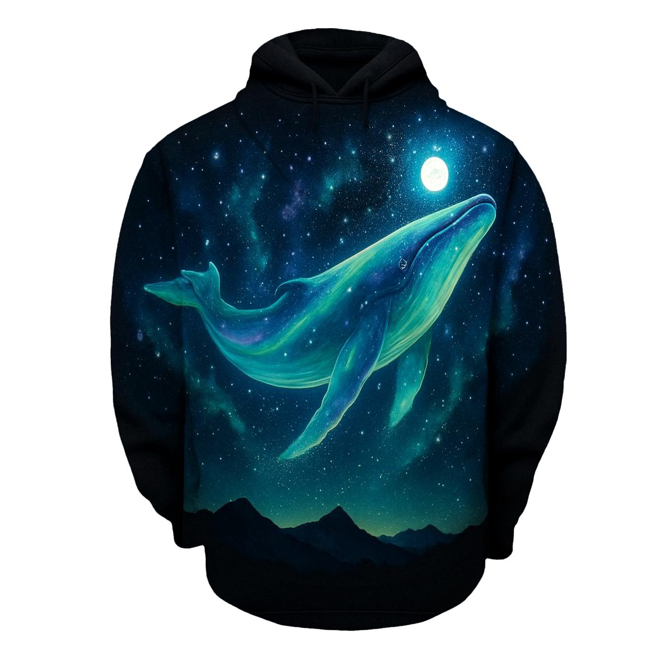 Aurora Whale Of The Void designer hoodies