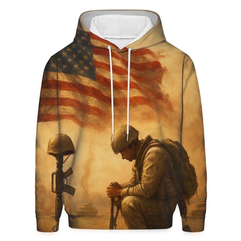 Honor In The Desert Wind pullover hoodies