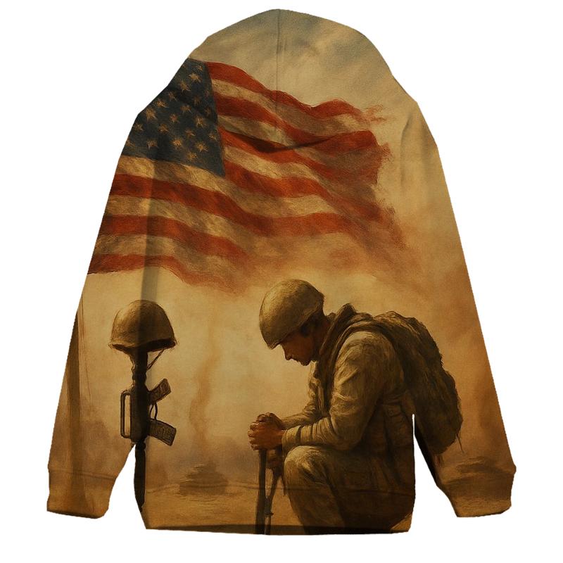 Honor In The Desert Wind pullover hoodies