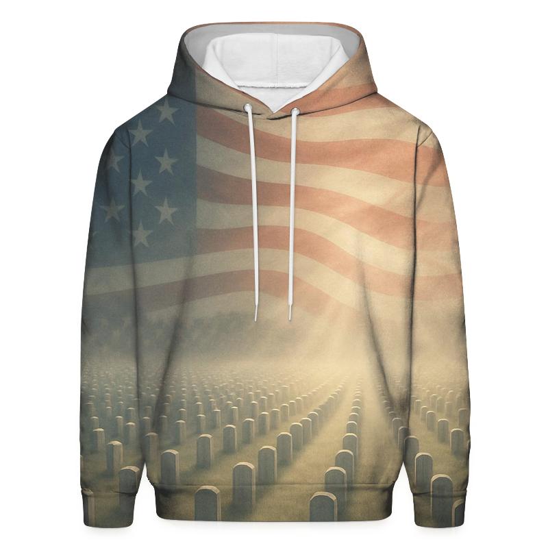 River Of Stripes Over Arlington Hills custom hoodies