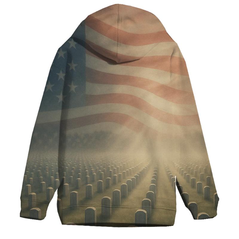 River Of Stripes Over Arlington Hills custom hoodies