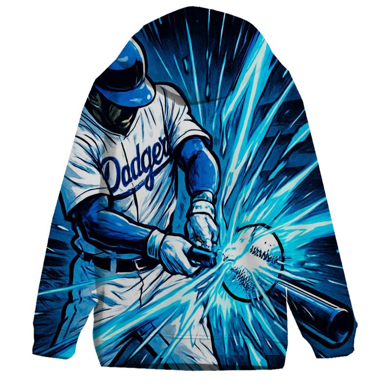 Dodgers Electric Bat Impact pullover hoodies