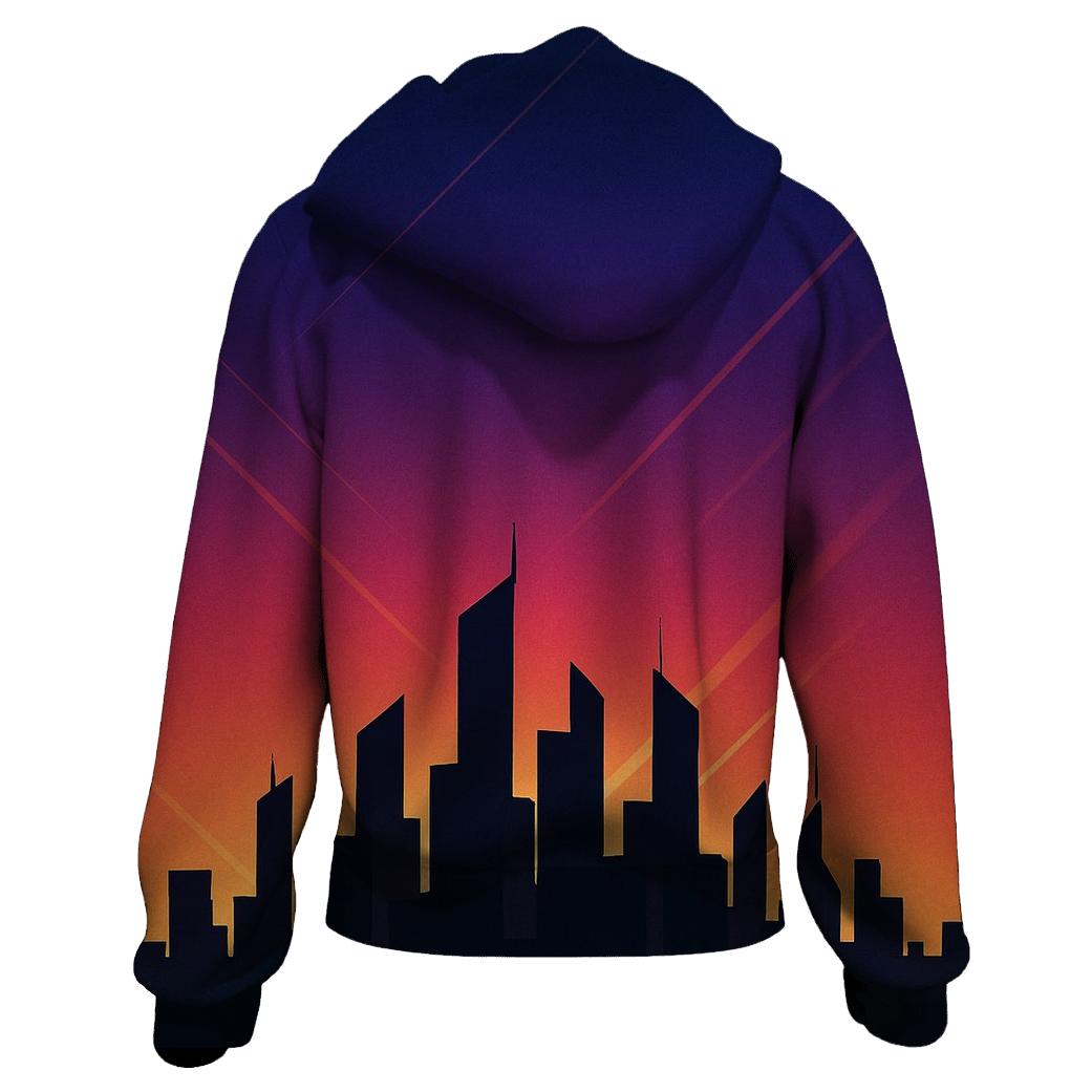 Skyline Ember Veil custom hoodies