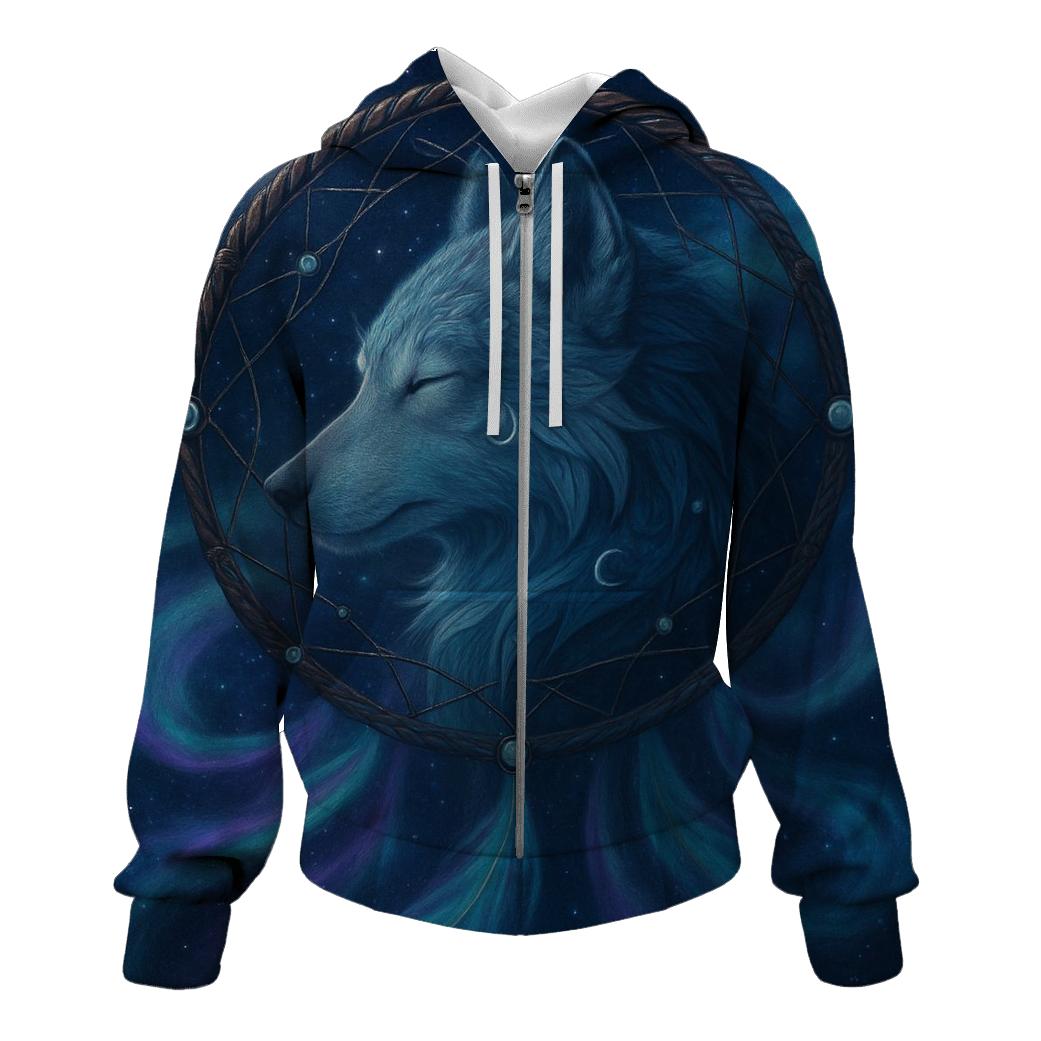Dreamcatcher Aurora Guardian printed hoodies