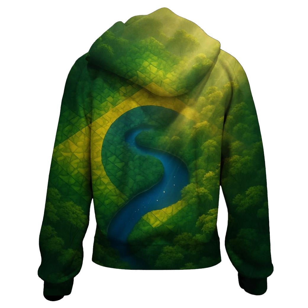 BrazilRainforestCanopyGlow premium hoodies
