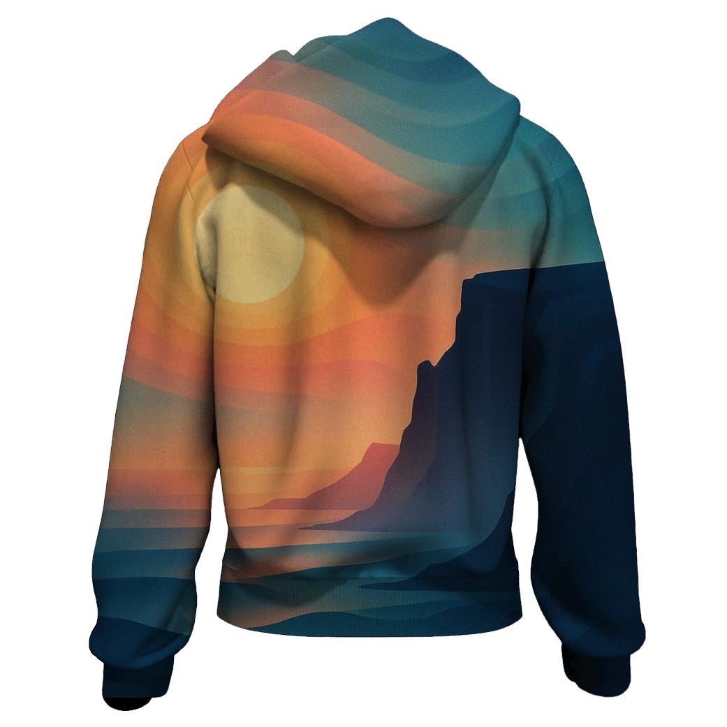 Aurora Mirage Sunset hoodie designs