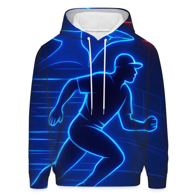 Electric Outfield Chase With Blue Jays Grace pullover hoodies
