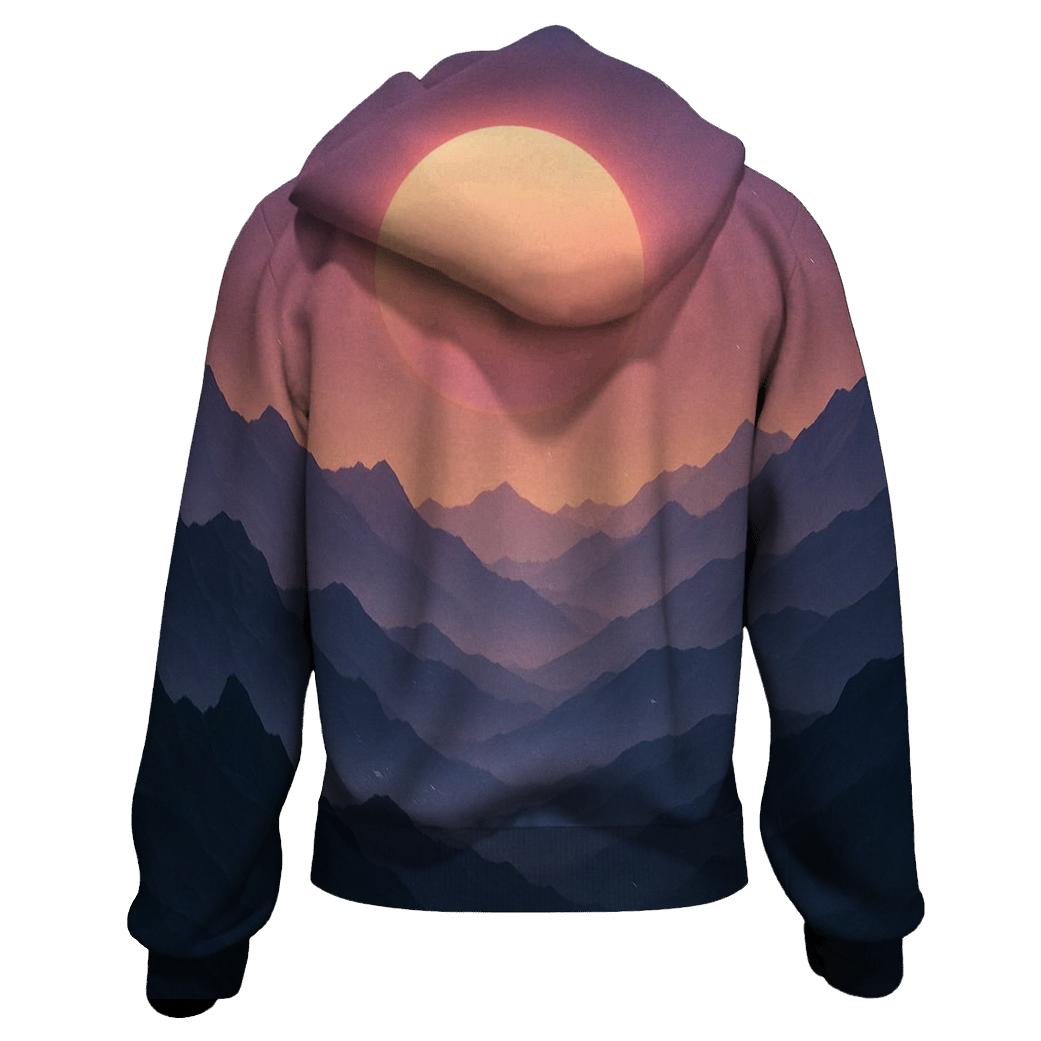 Mountain Halo Drift custom hoodies