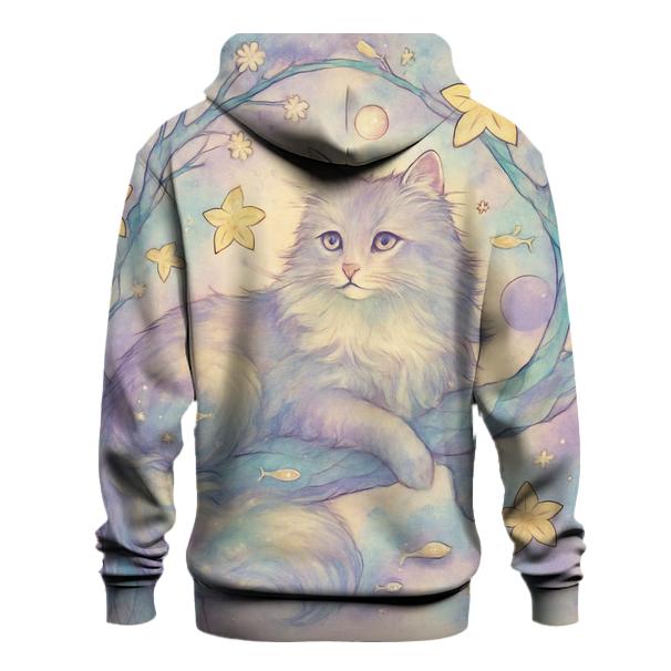 Nebula Orchard Dream Cat heavyweight hoodies