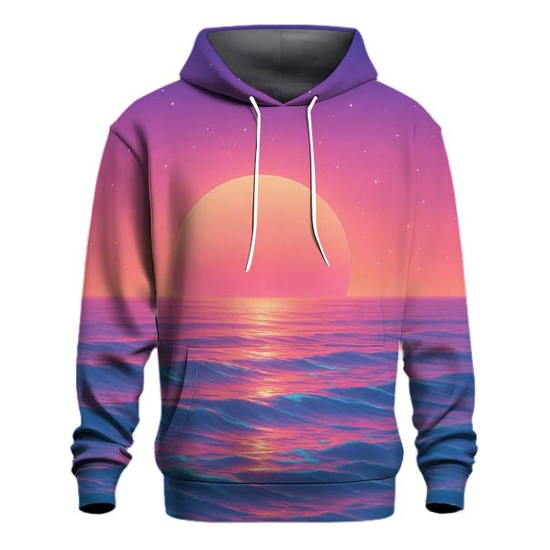 Celestial Tides At Dusk designer hoodies
