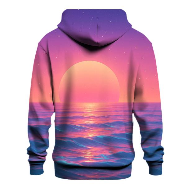 Celestial Tides At Dusk designer hoodies