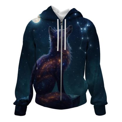 Stargazer Fox Beyond Orion designer hoodies