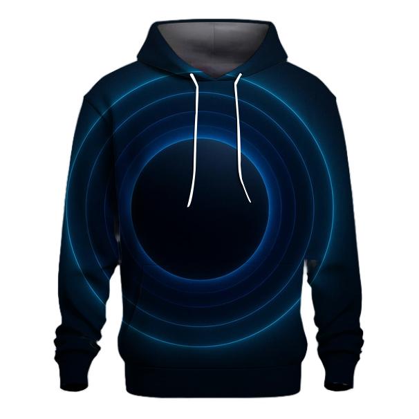 Midnight Eclipse Gradient Rings designer hoodies